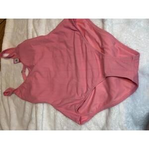 Pink One-Piece Women's Swimsuit